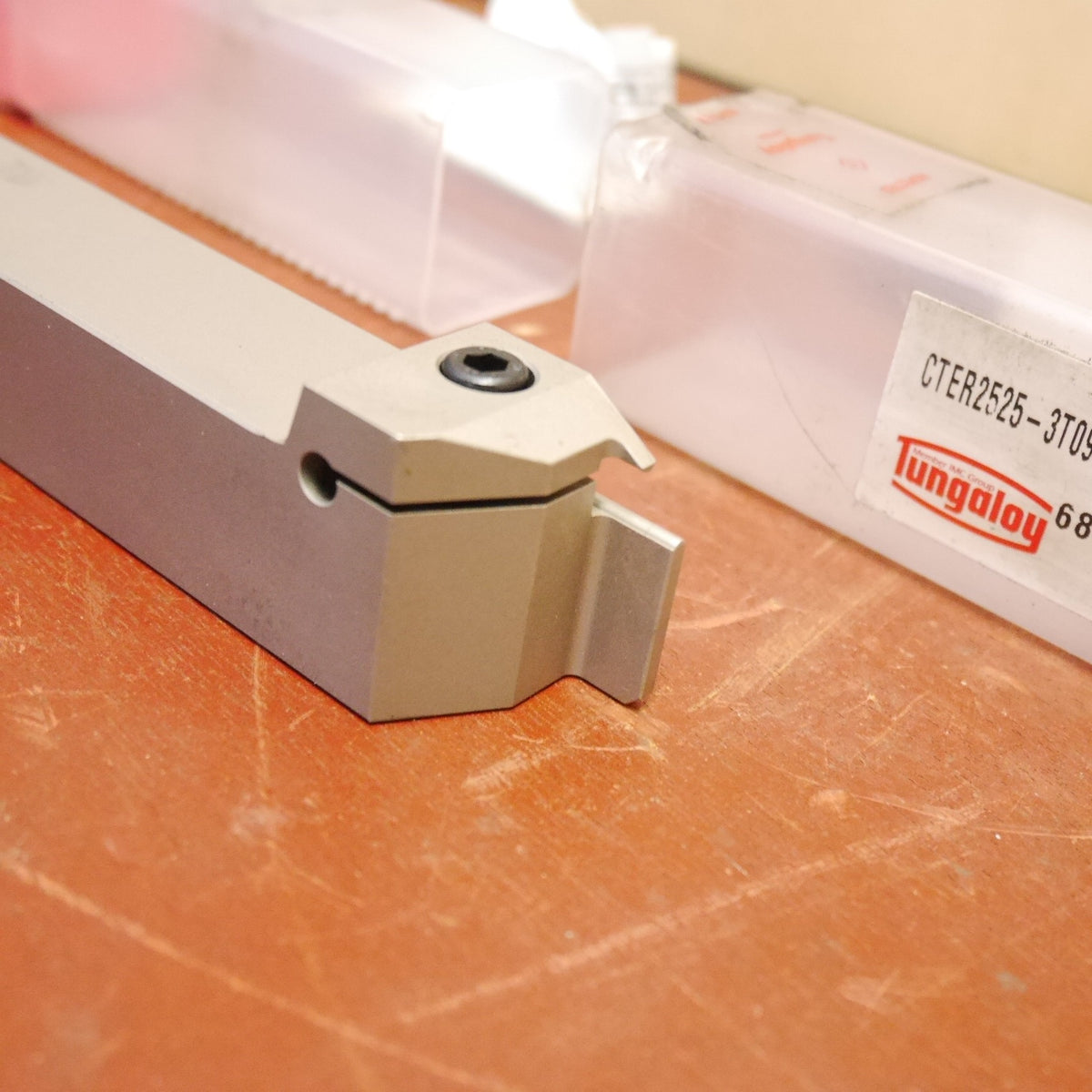 未使用！6本まとめ売り☆Tungaloy タンガロイ 外径 溝 入れ 加工 用 バイト CTER2525-3T09 切削 工具☆