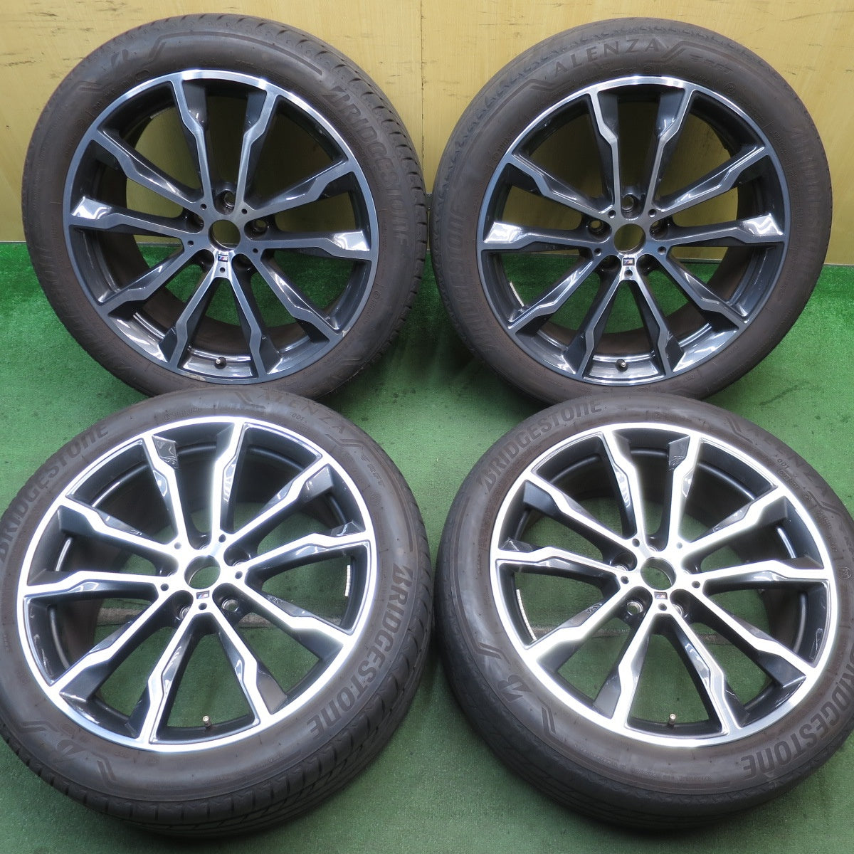 キレイ！23年★BMW X3 X4 G01 G02 Mスポーツ 純正 245/45R20 275/40R20 ブリヂストン アレンザ 001 20インチ PCD112/5H★5080805NJノ