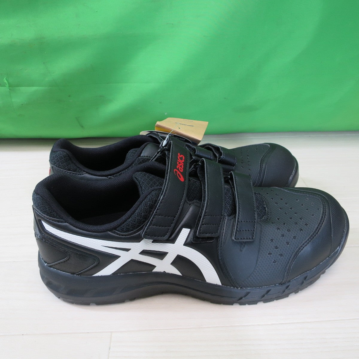 [送料無料] 未使用☆アシックス 安全靴 プロ スニーカー ウィンジョブ 28.0cm ブラック/ホワイト WINJOB CP112 ASICS☆