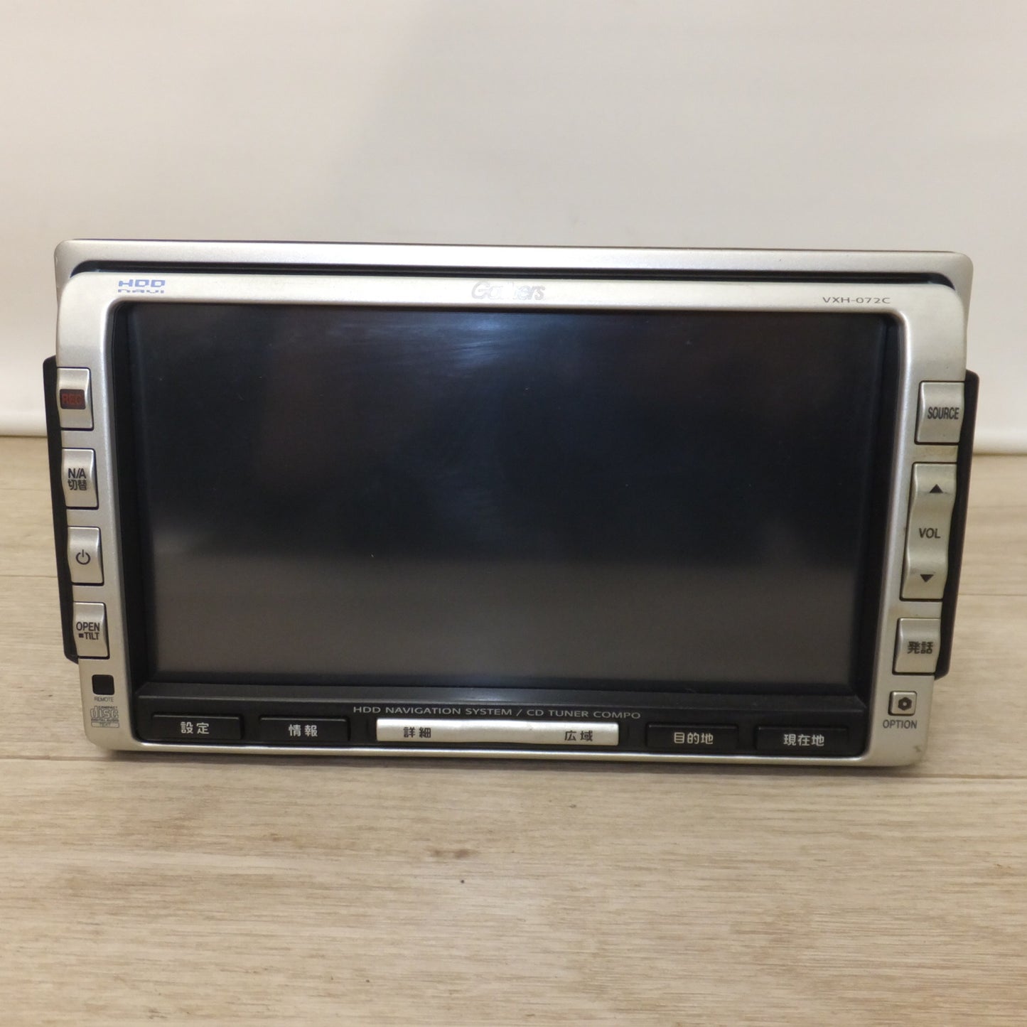 [送料無料] 現状品★クラリオン製 ホンダ 純正 デュアルサイズHDDナビコンポ Gathers VXH-072C 08A40-2J0-410(42)★