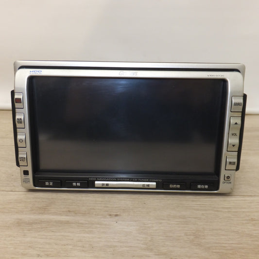 [送料無料] 現状品★クラリオン製 ホンダ 純正 デュアルサイズHDDナビコンポ Gathers VXH-072C 08A40-2J0-410(42)★