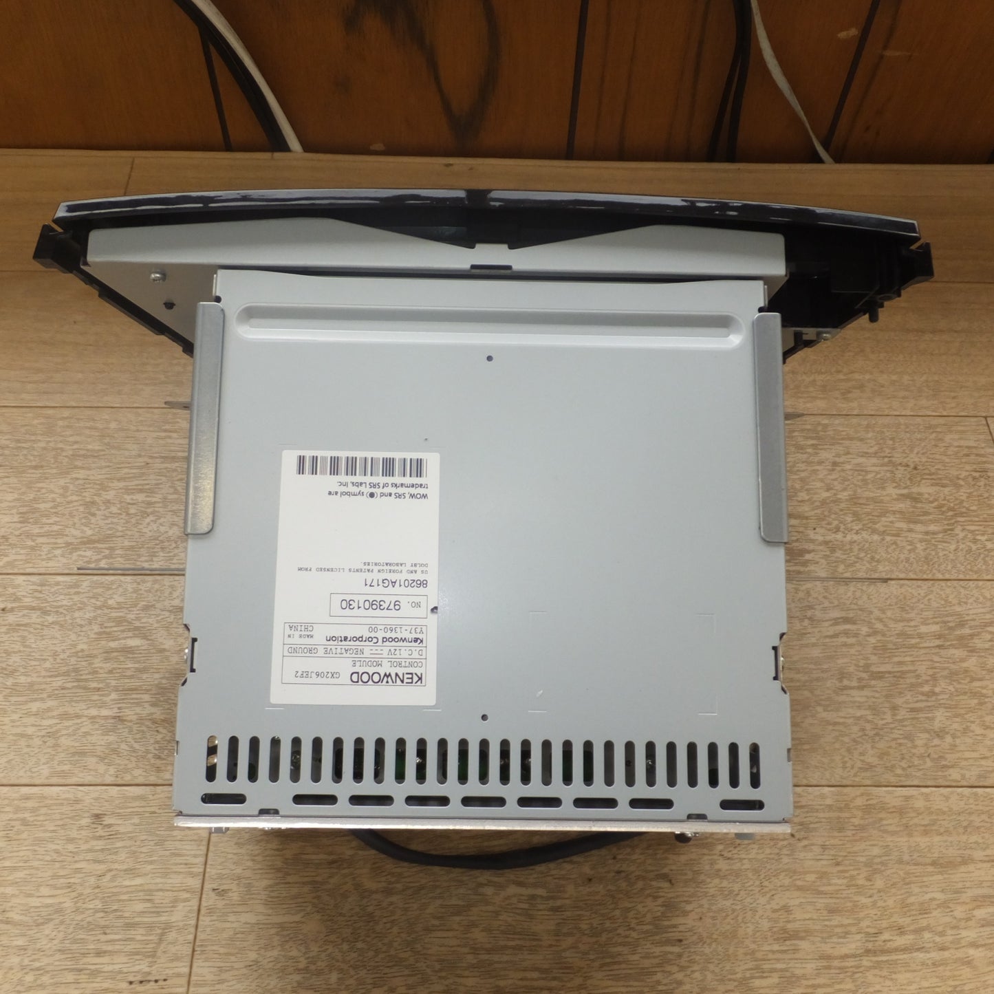[送料無料] 新車外し★ケンウッド製 スバル 純正 レガシィ BP5 カーオーディオ GX206JEF2　6CD CHANGER★
