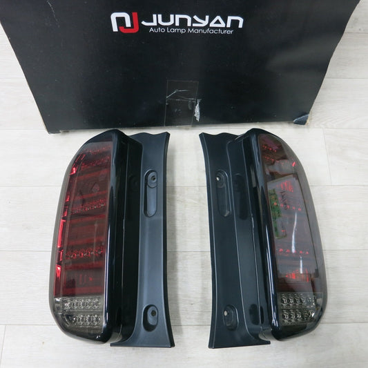 [送料無料] ジャンク品◆左右セット◆JUNYAN スズキ ハスラー MR41S テール ライト ランプ スモーク BT-J301◆◆