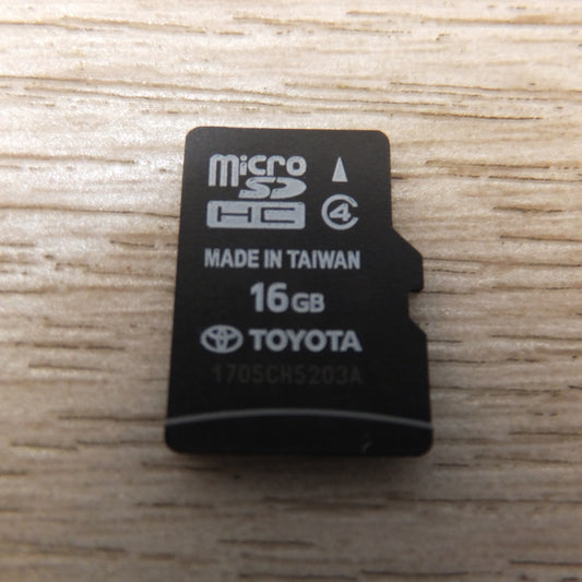 [送料無料] 現状品 キレイ★トヨタ TOYOTA 純正 microSD HC 地図データ 16GB 86271 47173　DSZT-YC4T 地図SD★
