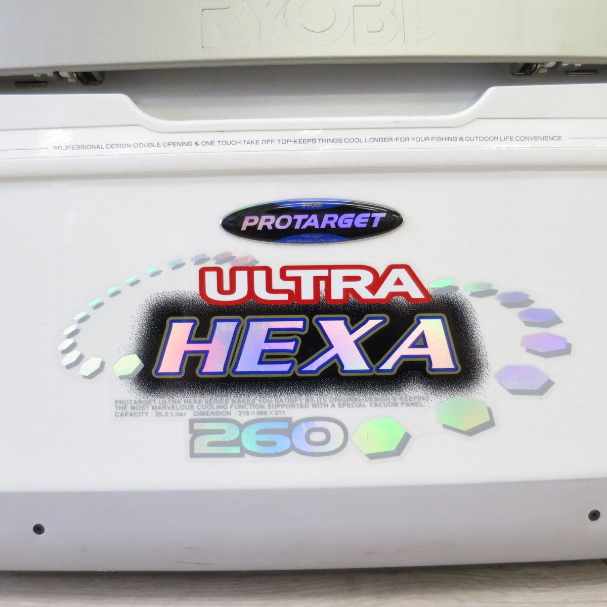 [送料無料] ◇RYOBI PROTARGET ULTRA HEXA 260 6.5倍 クーラー ボックス リョービ プロターゲット ウルトラヘキサ 保冷◇
