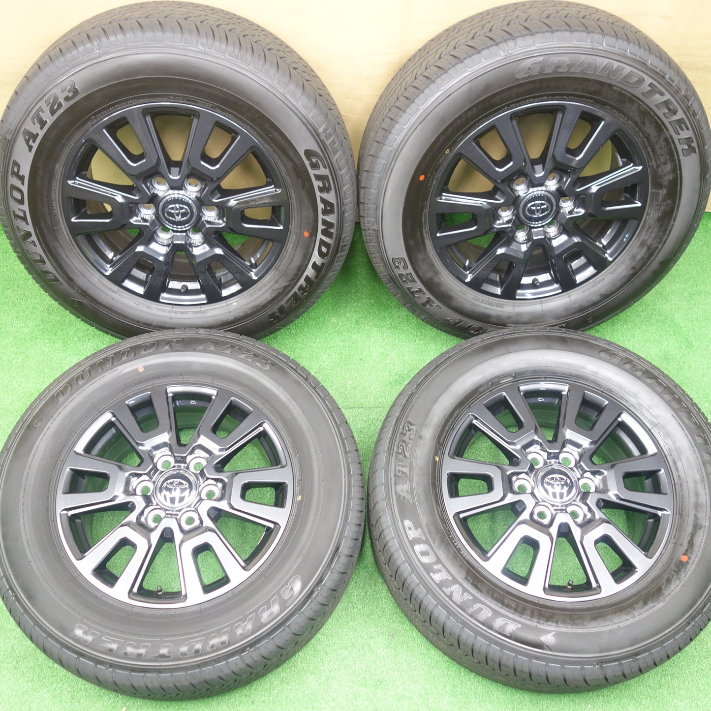 新車外し！25年★トヨタ ランクル 250 VX 純正 265/65R18 ダンロップ AT23 グラントレック 18インチ PCD139.7/6H★5122204KTノ