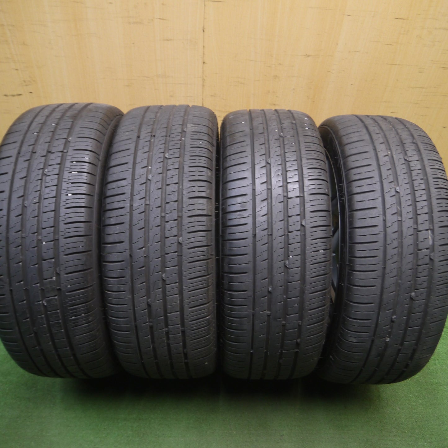 [送料無料] バリ溝！22年！8.5分★86 BRZ 等 LEONIS NAVIA06 215/45R17 ネオリン ネオスポーツ レオニス ナヴィア06 17インチ PCD100/5H★5030302Hノ