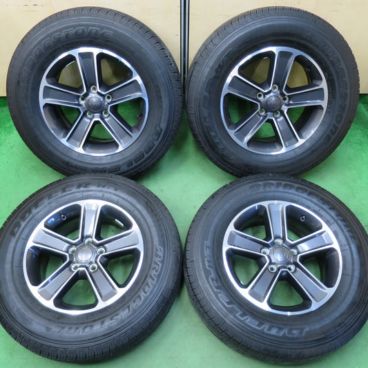 [送料無料] バリ溝！23年！キレイ！9.5分★JEEP ジープ JL ラングラー アンリミテッド サハラ 純正 MOPAR 255/70R18 ブリヂストン デューラー H/T 685 PCD127/5H★4103003イノ