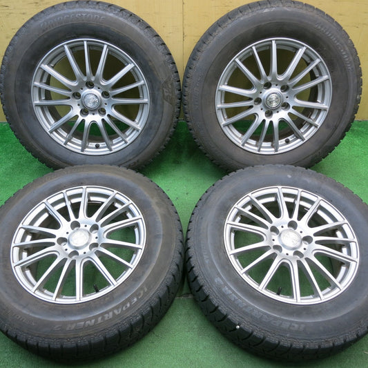 バリ溝！キレイ！8.5分★スタッドレス 215/65R16 ブリヂストン アイスパートナー2 ravrion Selzer ラブリオン 16インチ PCD114.3/5H★5050705NJス