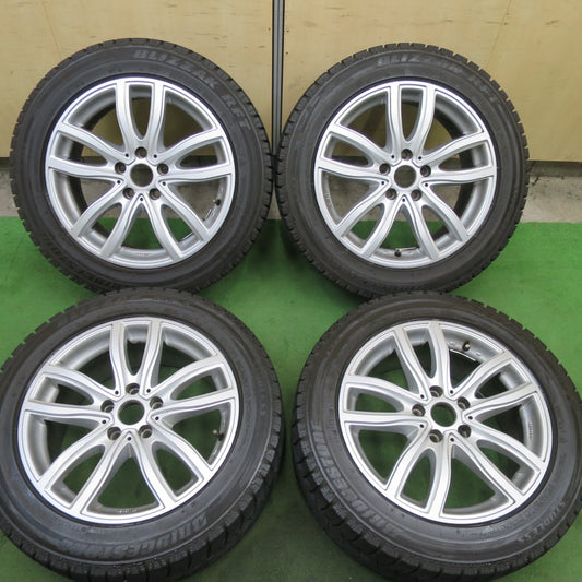 バリ溝！9分★BMW 等 MAK FAHR 225/55R17 スタッドレス ブリヂストン ブリザック RFT ファー 17インチ PCD112/5H★6042304TTス
