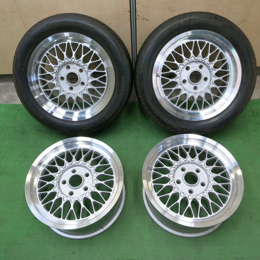 *送料無料* バリ溝！キレイ！9分★BBS RG023 205/55R16 ブリヂストン ポテンザ RE71 OPTIMA BB 16インチ PCD114.3/5H★4082001ナノ