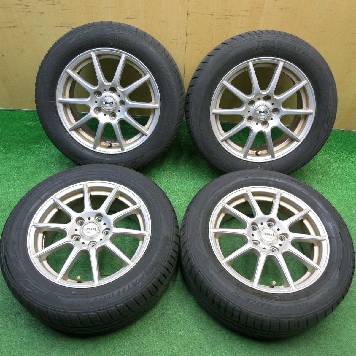 バリ溝！23年！9.5分★205/60R16 トーヨー トランパス MP7 smart MANARAY SPORT スマート マナレイスポーツ 16インチ PCD114.3/5H★5111309HAノ