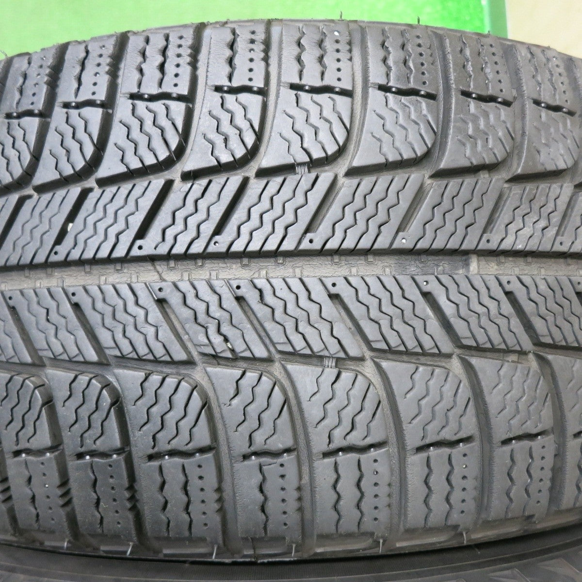 バリ溝！キレイ！8.5分★アウディ 等 Team Sparco CRIMSON ENKEI 205/55R16 スタッドレス ミシュラン X-ICE XI3 16インチ PCD112/5H★4121302NJス