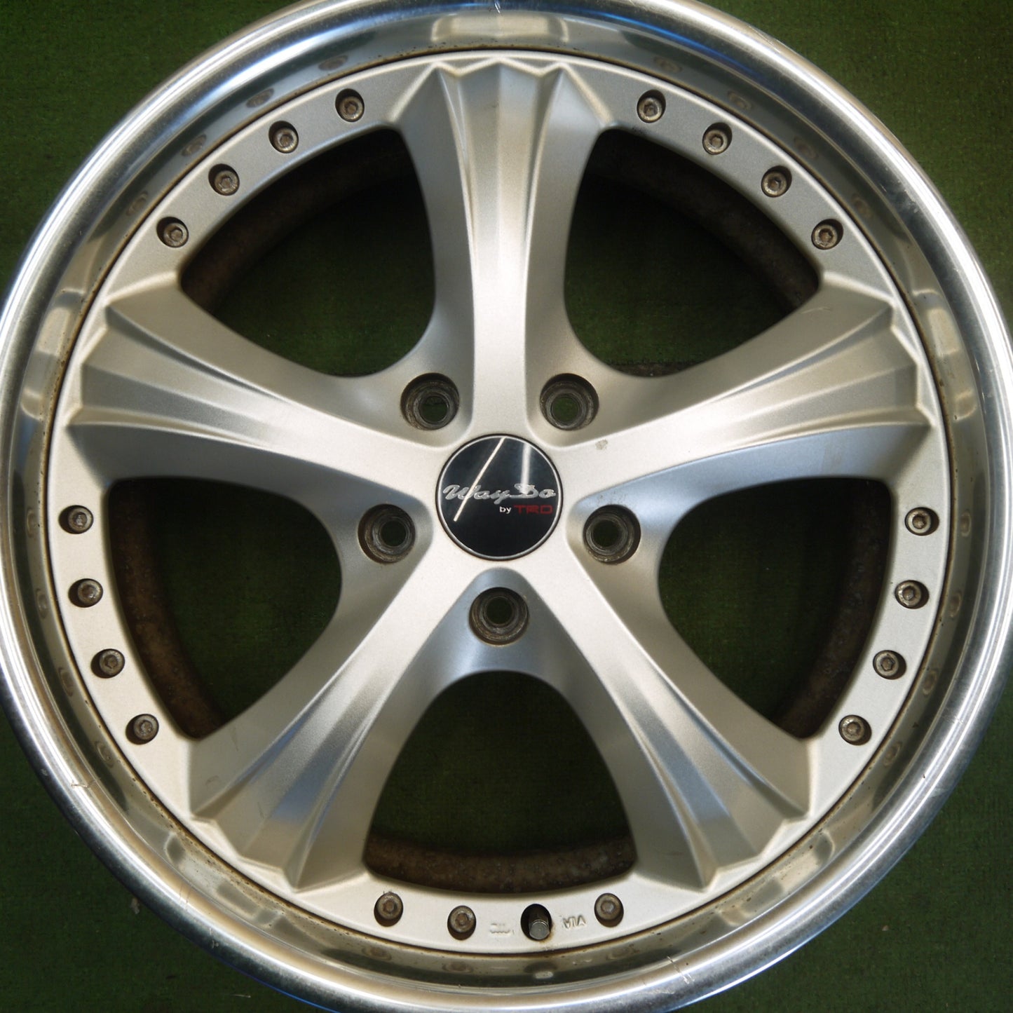 4本価格★WayDo TRD 18インチ ホイール 18×7.5J PCD114.3/5H★6061911Hホ