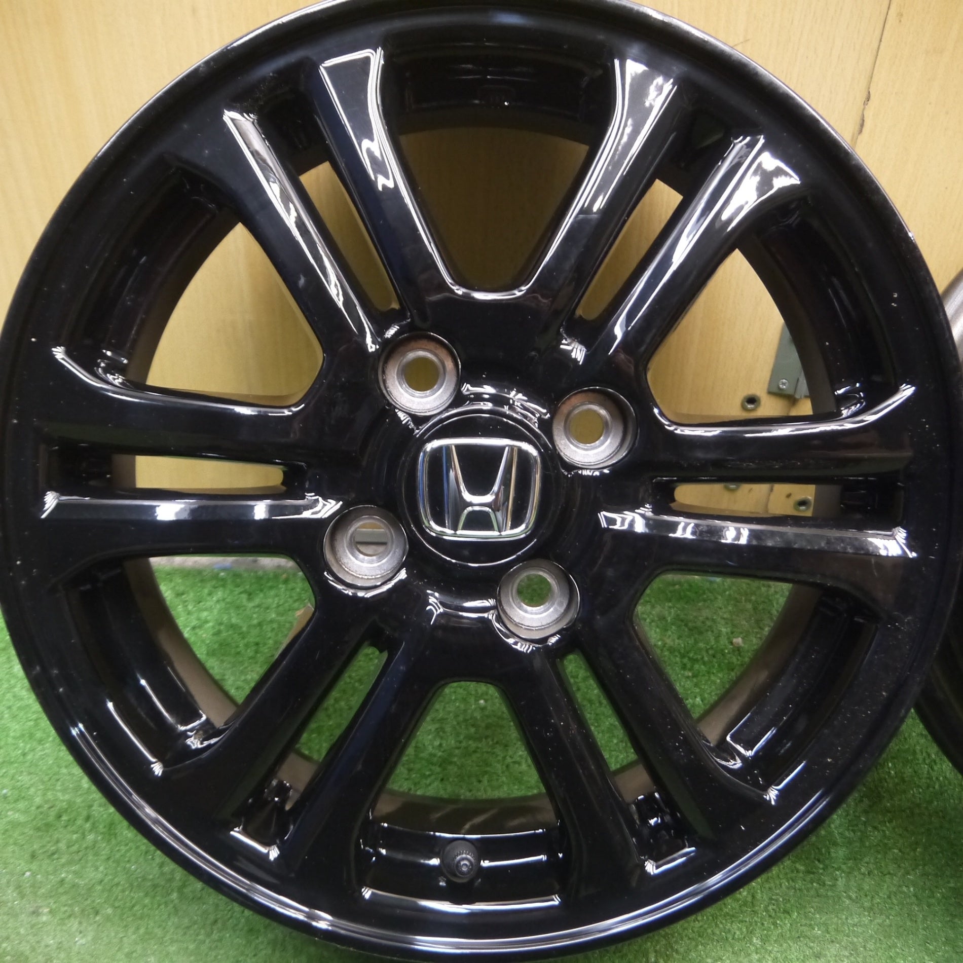 送料無料* キレイ☆ホンダ N-BOX 純正 ホイール 14インチ 14×4.5J N