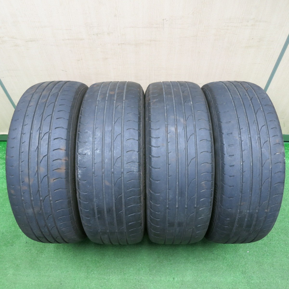 [送料無料] 4本価格★MINI R60 ミニ クロスオーバー 純正 205/55R17 コンチネンタル コンチプレミアムコンタクト2 17インチ PCD120/5H★4121609TNノ