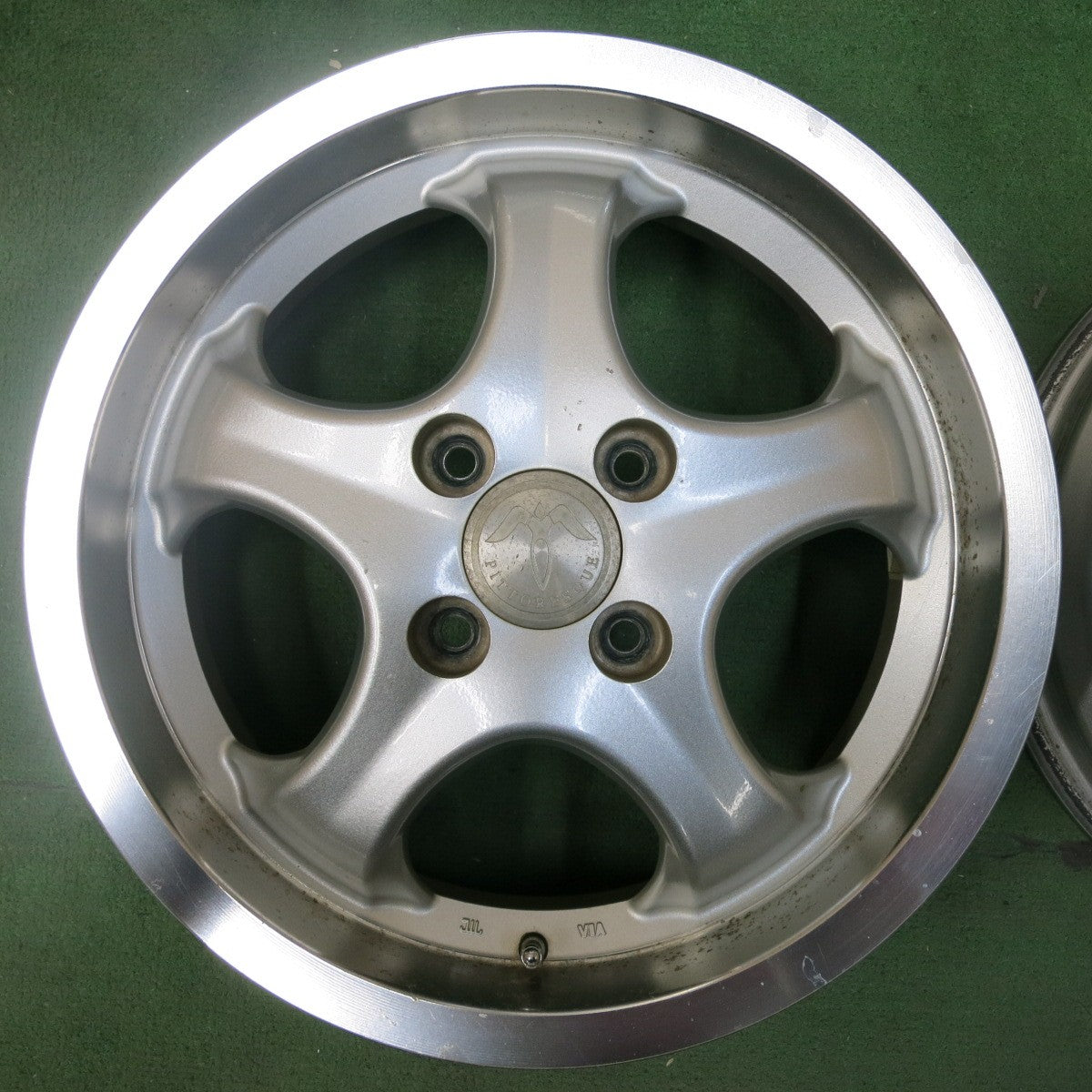 [送料無料] 4本価格★KOSEI PITTORESQUE 光生 ピトレスク 15インチ ホイール 15×5J PCD100/4H★4102912SYホ
