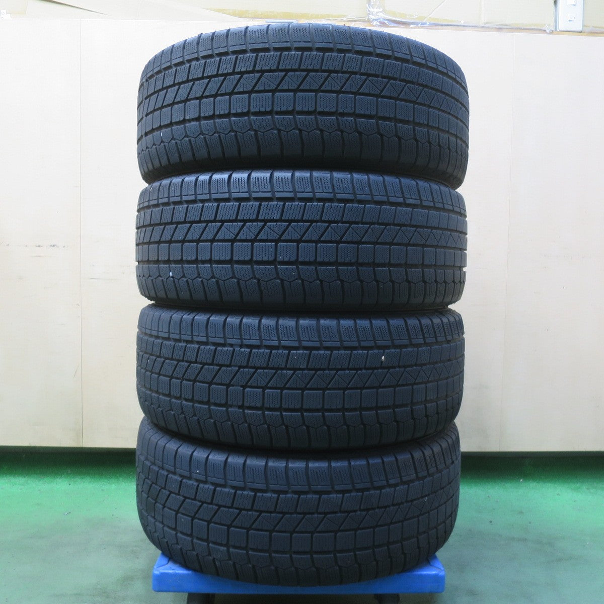 キレイ◎スタッドレス 205/55R16 ケンダ KR36 アイステック ネオ SEIN ザイン 16インチ PCD114.3/5H◎6090409イス