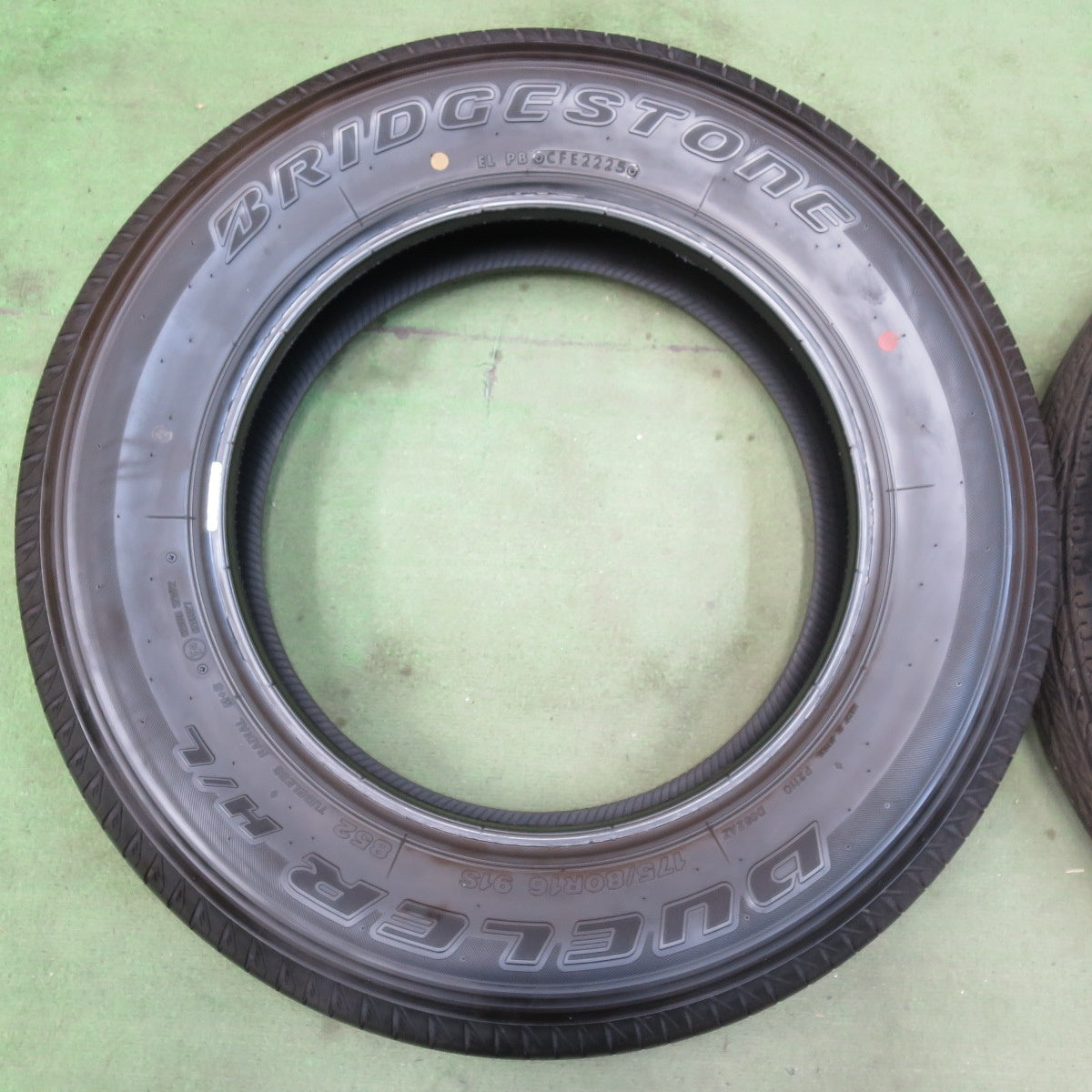 バリ溝！25年！9.5分★ジムニー 等 175/80R16 ブリヂストン デューラー H/L 852 タイヤ 16インチ★5102503イノタ