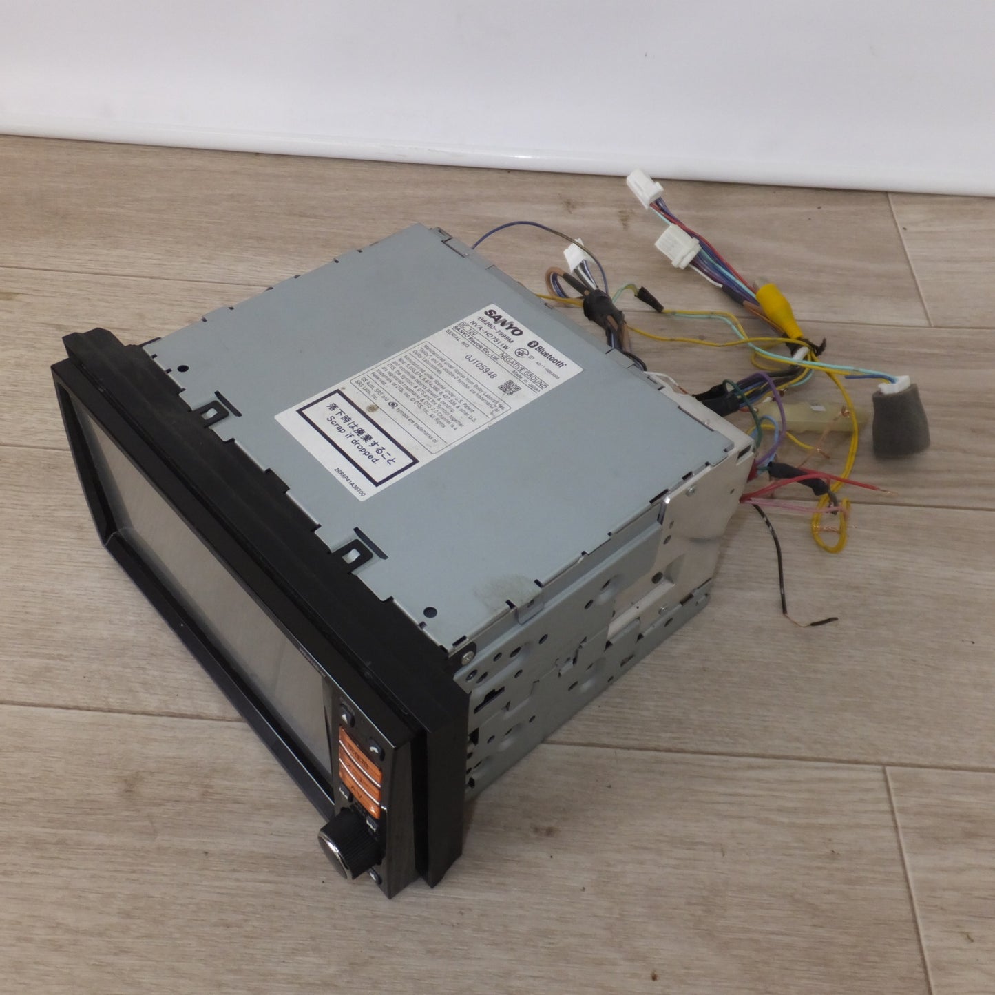 [送料無料] ★三洋電機製 日産 純正 オリジナルナビゲーション HS511D-W B8260-7999M NVA-HD7511W★