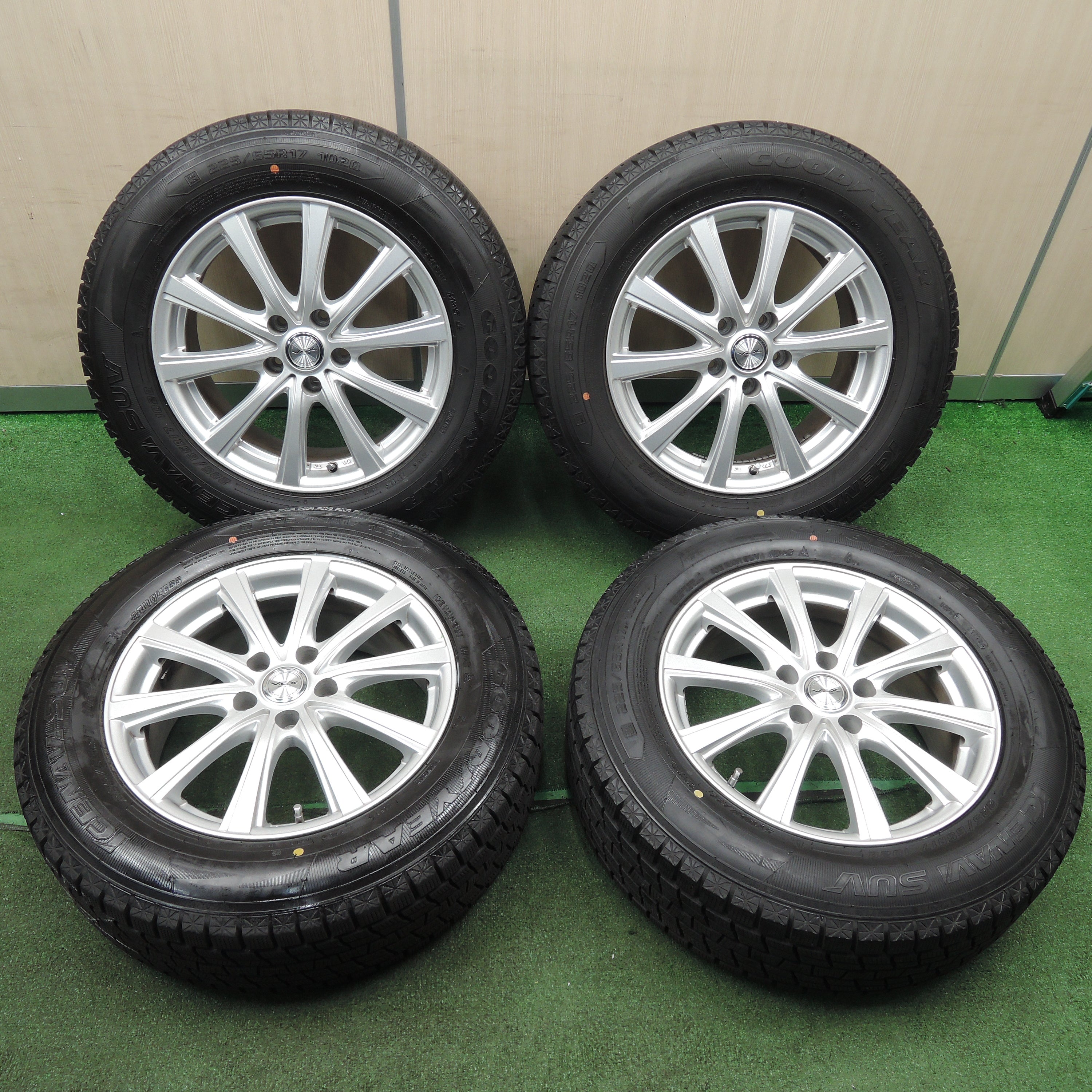 ☆岐阜発 新品 アルミホイール / タイヤ 2本セット aw-190 / 17×5.5JJ 4穴/ NANKANG 165 / 40R17 2010年製 PCD100 ☆ 未使用品！タンク ＆ ルーミー用 １５インチセットが入荷！ | U