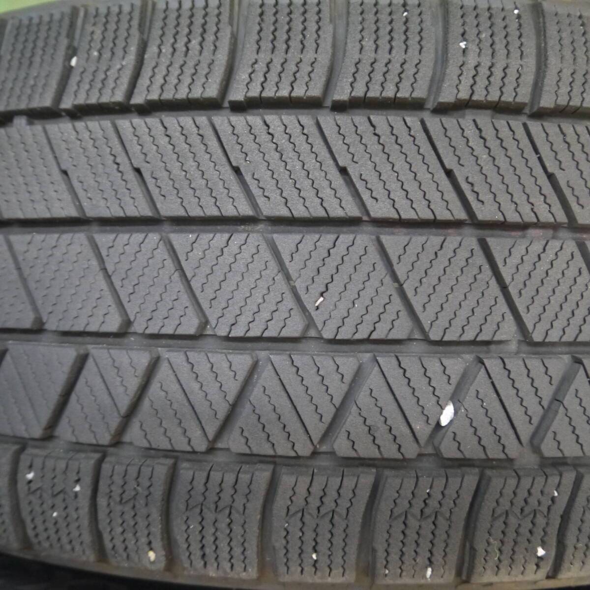 バリ溝！21年！キレイ！9.5分★スタッドレス 225/60R17 ブリヂストン ブリザック VRX3 ECO FORME PCD114.3/5H★3122506Hス