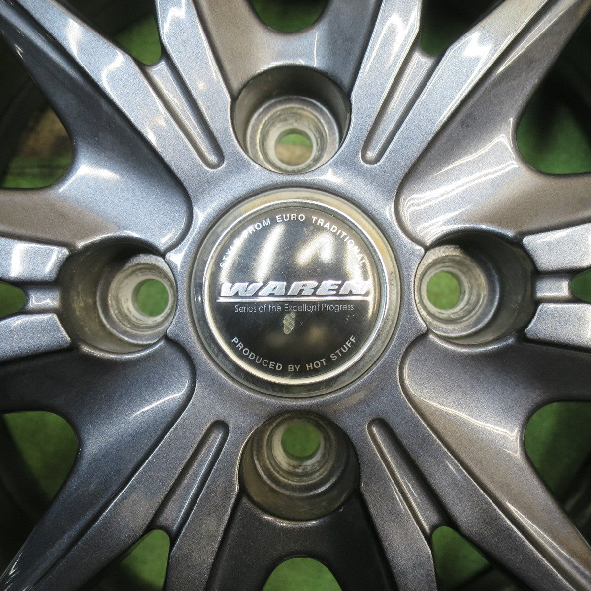 バリ溝！キレイ！9分◎スタッドレス 175/65R15 トーヨー オブザーブ GIZ2 WAREN ヴァーレン 15インチ PCD100/4H◎6072203NJス