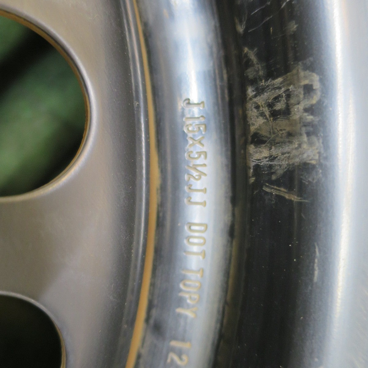 キレイ★日産 Z12 キューブ 純正 スチール ホイール 15インチ 15×5.5JJ PCD100/4H★6061301NGホ