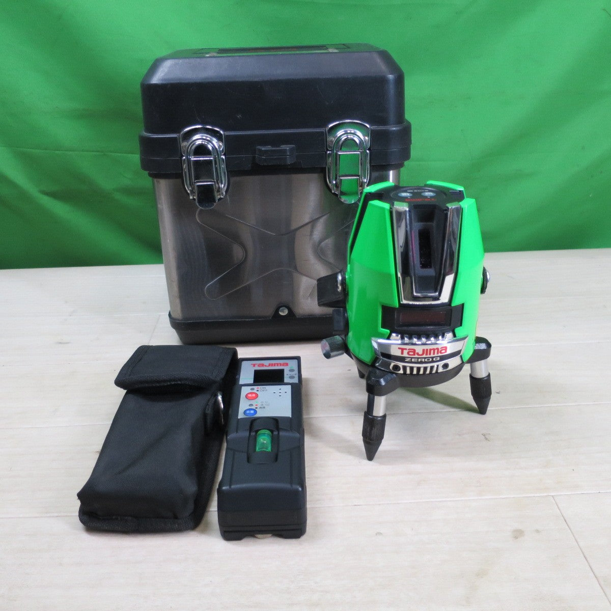 [送料無料] ☆Tajima タジマ レーザー 墨出し器 ZERO G 受光器付き 墨出器 現状品☆