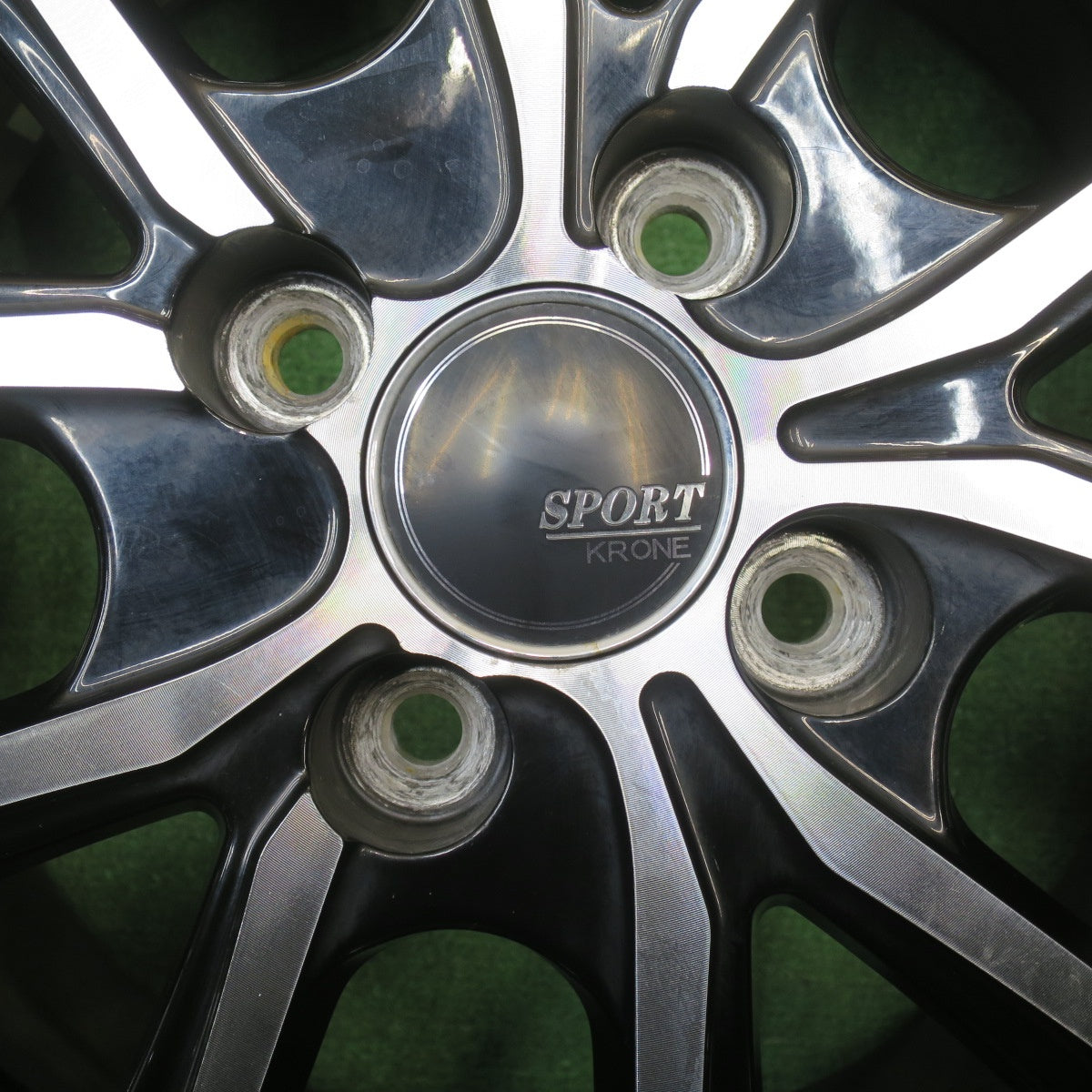 バリ溝！24年！9.5分★185/70R14 ECOFINE SPORT KRONE エコファイン スポルト クローネ 14インチ PCD100/4H★6022503NJノ