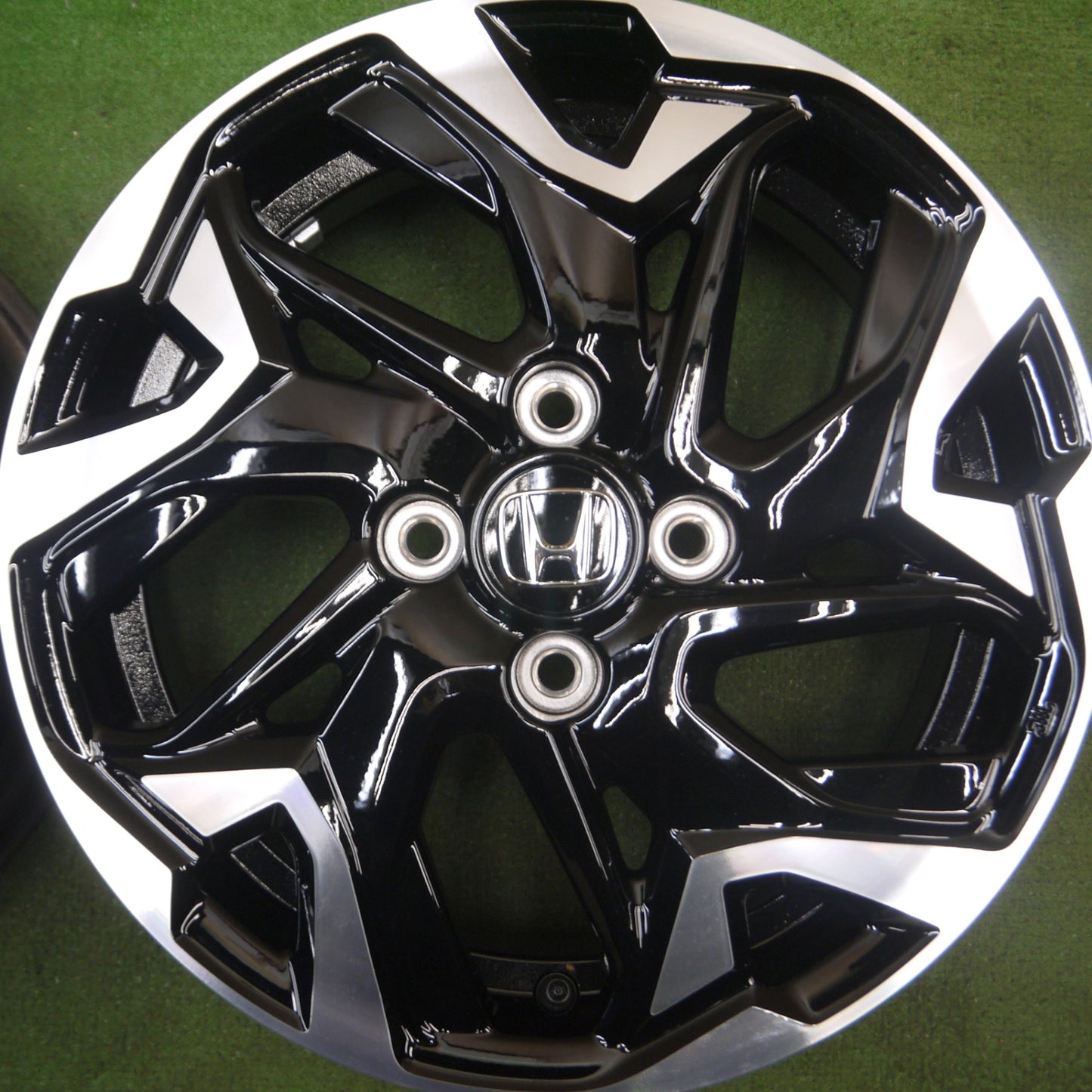 *送料無料* 新車外し★ホンダ N-WGN 純正 ホイール 15インチ 15×4.5J PCD100/4H Nワゴン★4061710Hホ