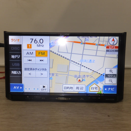 [送料無料] ★富士通テン イクリプス ECLIPSE メモリーナビゲーション AVN-G04[58]★