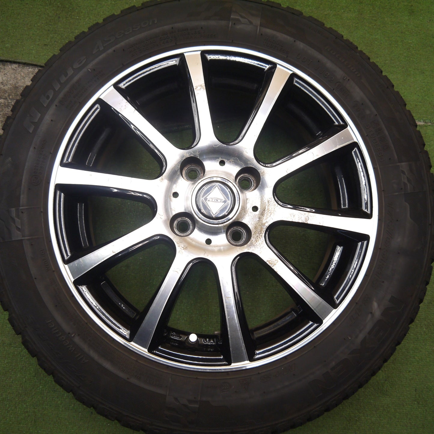 4本価格！22年★175/65R15 ネクセン N'blue 4Season オールシーズン RiZLEY ライツレー 15インチ PCD100/4H★5093003Hス