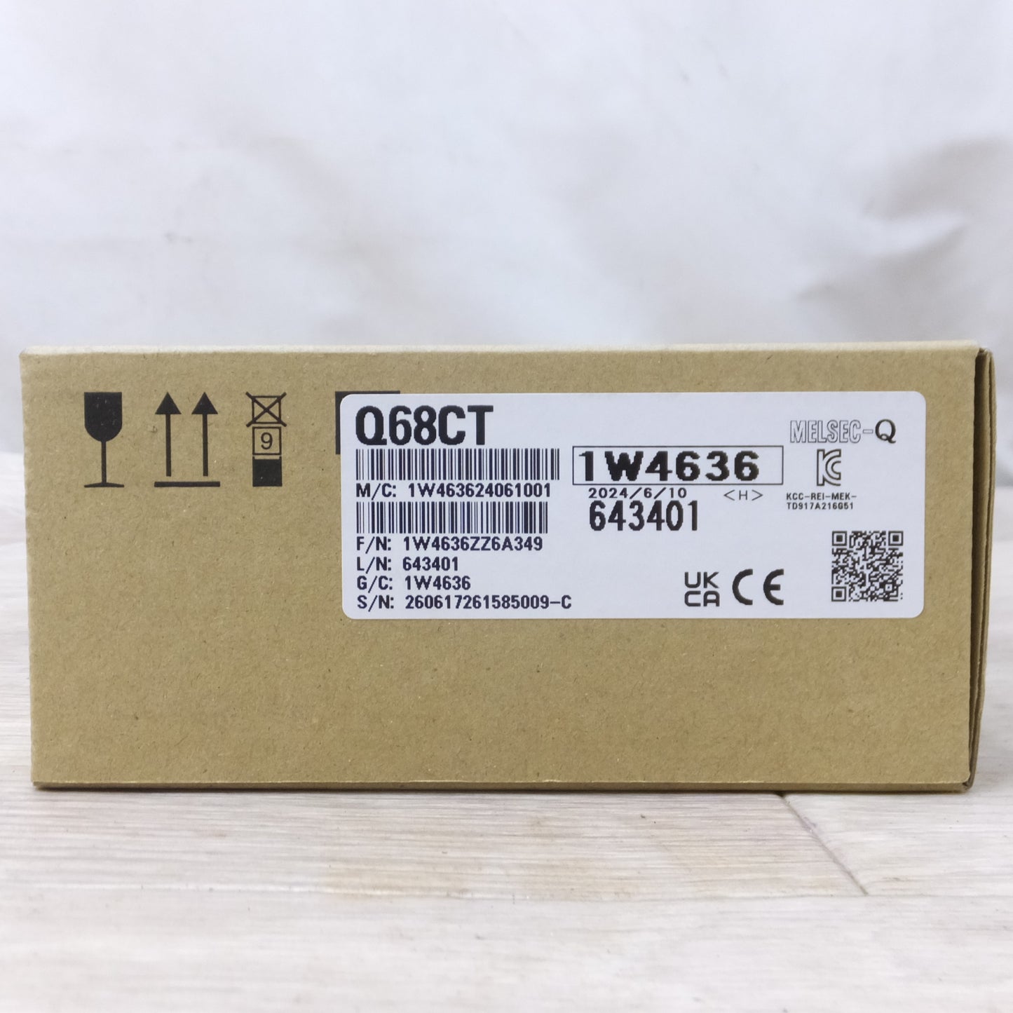 [送料無料] 未使用◆三菱電機 シーケンサ PLC MELSEC-Q CT 入力 ユニット Q68CT 2024年製 MITSUBISHI◆