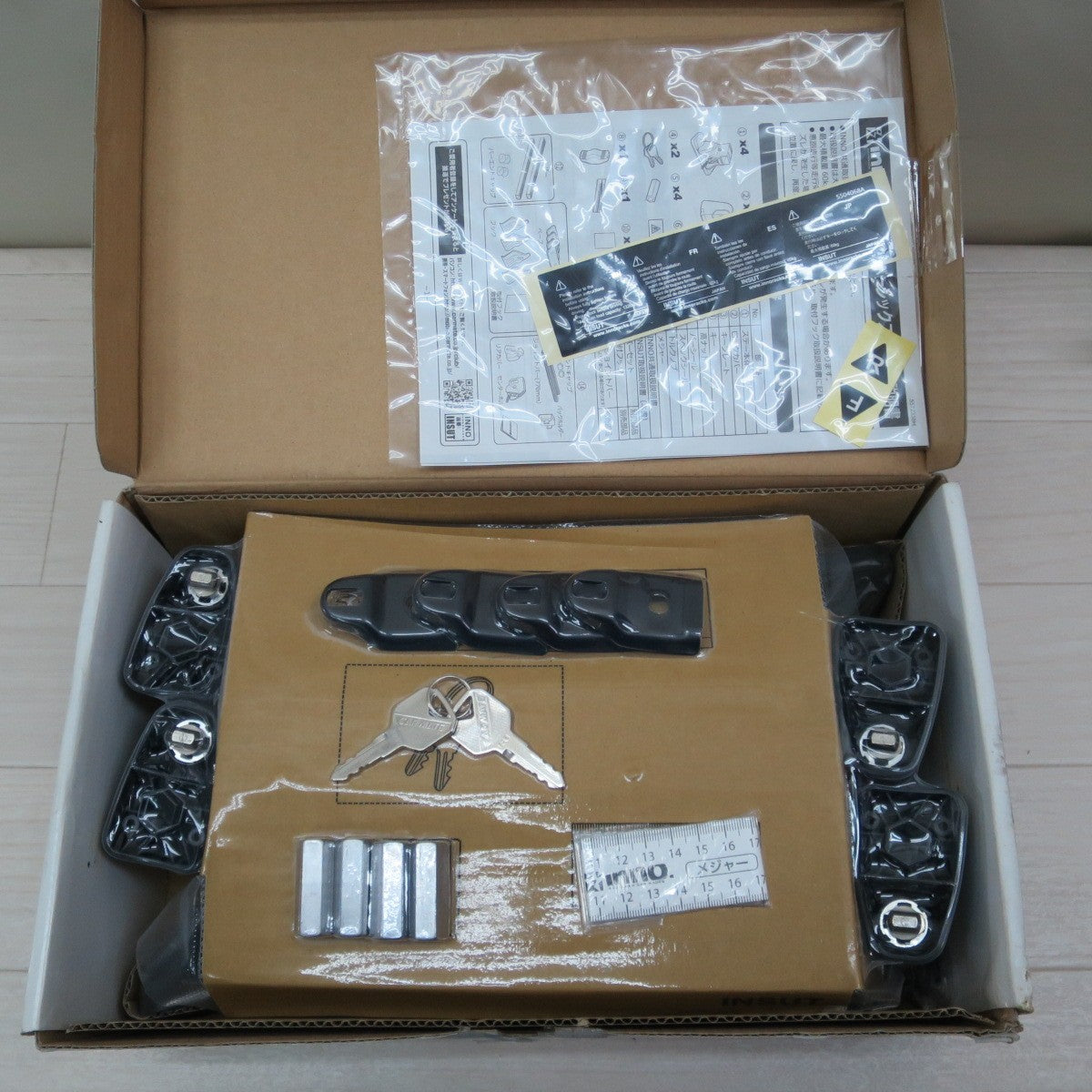 [送料無料] 未使用☆inno イノー スクエア ベース ステー INSUT ベース キャリア カーメイト CARMATE☆