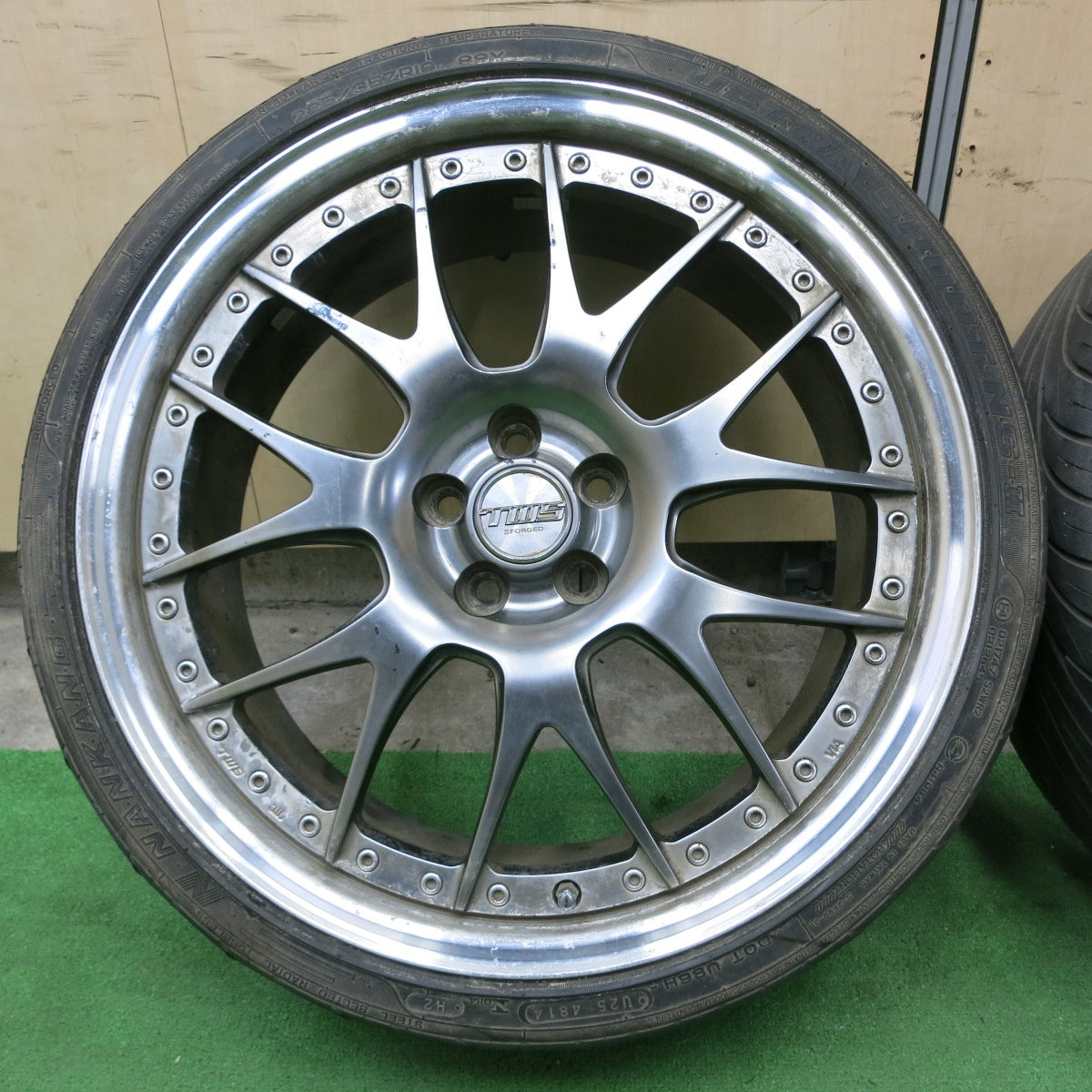 *送料無料* 2本価格★86 BRZ 等 225/35R19 TWS FORGED ナンカン ウルトラスポーツ NS-2 19インチ PCD100/5H★4091402ナノ