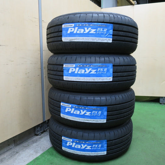 未使用！25年★205/55R16 ブリヂストン プレイズ PX-RV2 タイヤ 16インチ カローラ ツーリング ノア リーフ レガシィ ヴォクシー 等★6032302NGノタ