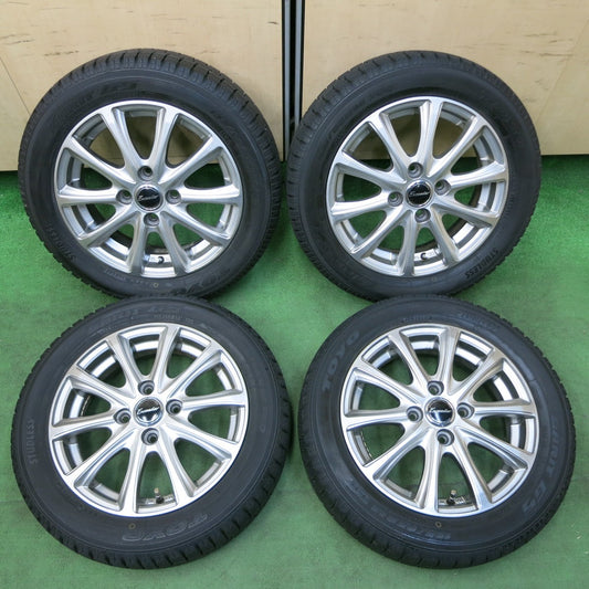 [送料無料] バリ溝！キレイ！8.5分★スタッドレス 155/65R14 トーヨー ガリット G5 Exceeder エクシーダー 14インチ PCD100/4H★4112113SYス