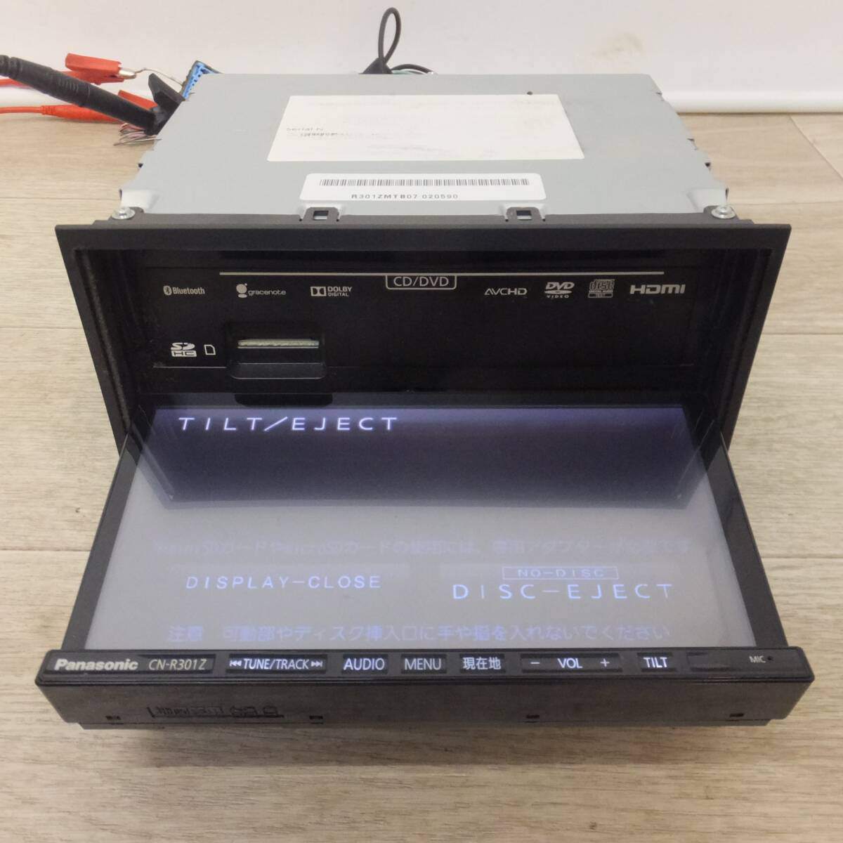 [送料無料] ジャンク★パナソニック製 スズキ 純正 メモリーナビゲーション CN-R301ZA CN-R301Z 99000-79AG0[25]★