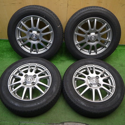 バリ溝！22年！8.5分★155/65R13 ダンロップ EC202 NIRVANA NV ニルバーナ ニルヴァーナ 13インチ PCD100/4H★5051301Hノ