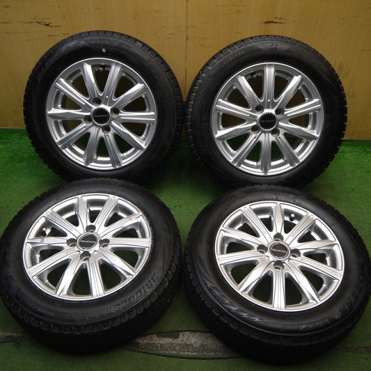 バリ溝！23年！キレイ！9分★スタッドレス 165/65R14 ブリヂストン ブリザック VRX2 BALMINUM バルミナ 14インチ PCD100/4H★5080406Hス
