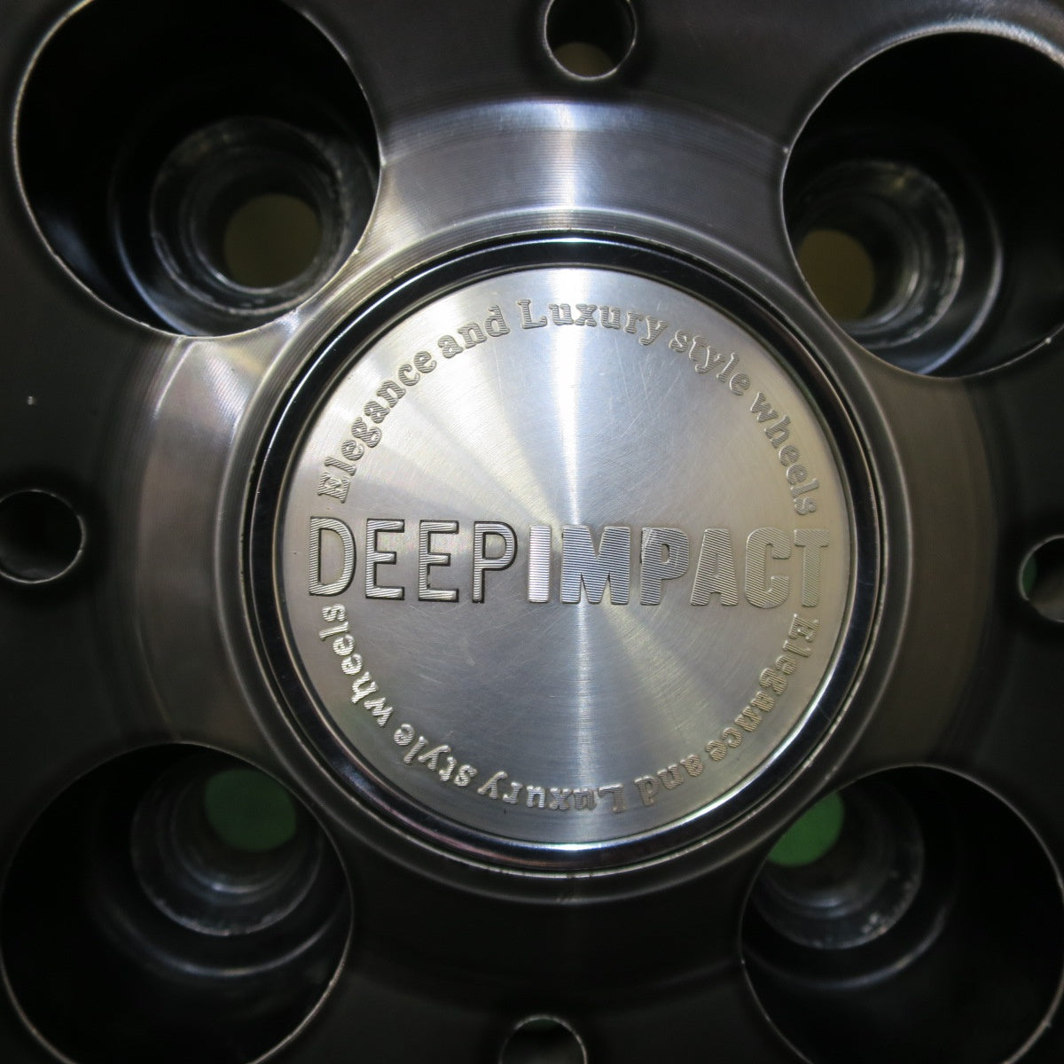 バリ溝！キレイ！8.5分★185/60R15 DEEP IMPACT WZ-8 ハイフライ HF201 ディープ インパクト 15インチ PCD100/4H★5062006イノ