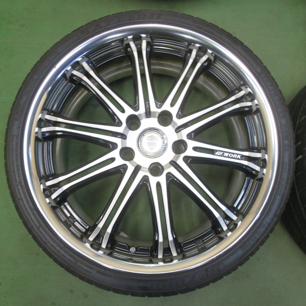 4本価格★WORK SCHWERT SW1 215/35R19 サフィーロ SF7000 ワーク シュバート 19インチ PCD114.3/5H★6061002イノ