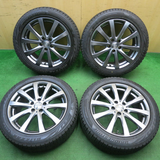 バリ溝！キレイ！9分★BMW 等 225/50R18 スタッドレス ブリヂストン ブリザック VRX2 Team Sparco チームスパルコ 18インチ PCD112/5H★5051408TNス