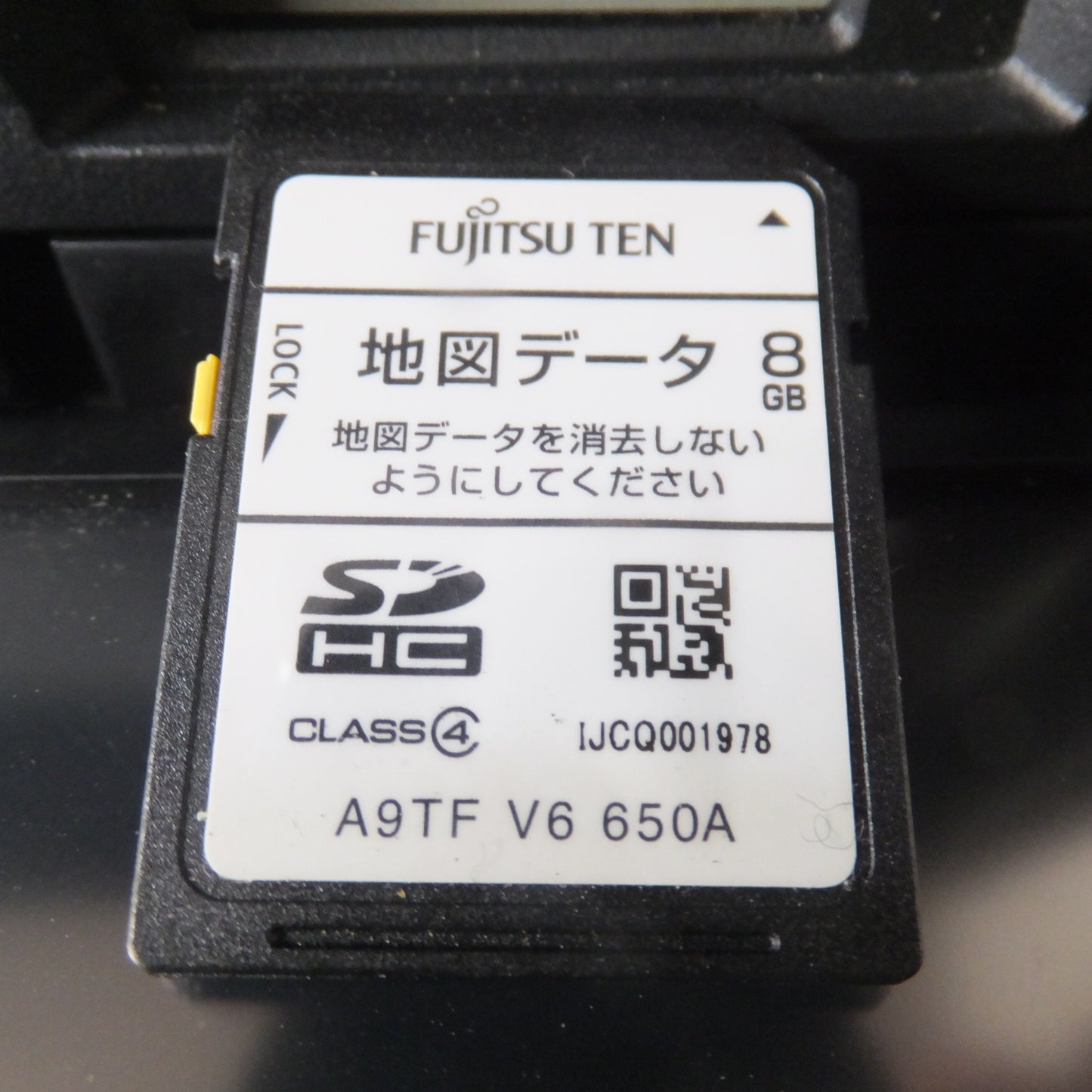 [送料無料] ★富士通テン製 マツダ 純正 メモリーナビゲーション内蔵 AVシステム CA9TF A9TF-V6-650A(8)★