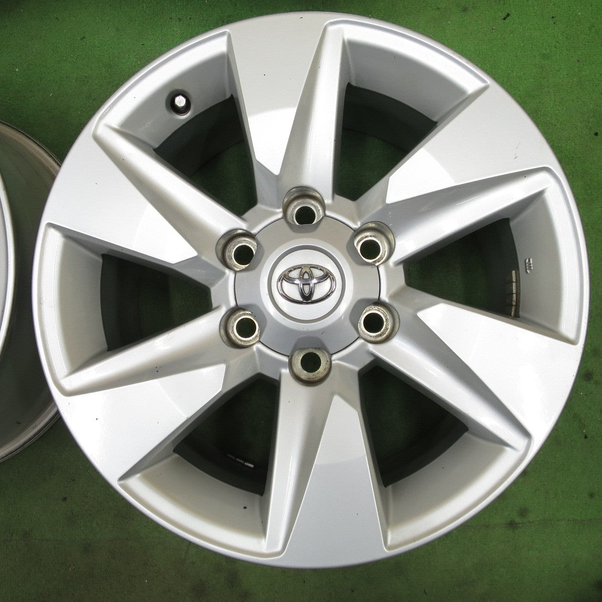 キレイ★トヨタ 150系 ランクル プラド 純正 ホイール 17インチ 17×7.5J PCD139.7/6H★6051905NGホ