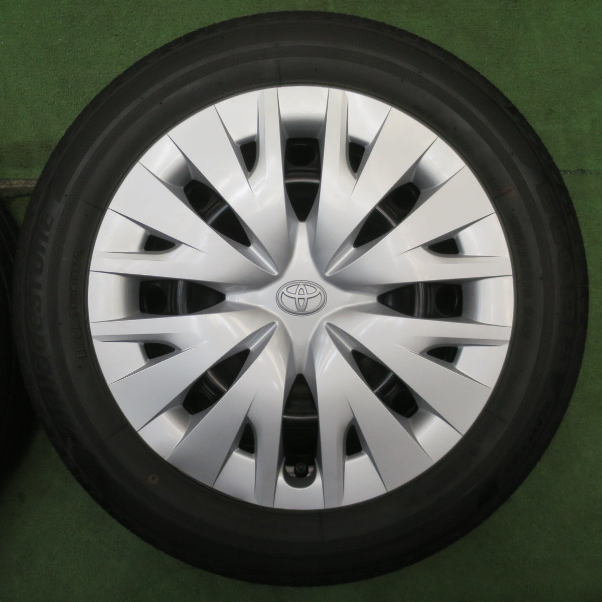 バリ溝！26年！キレイ！9分◎トヨタ ヤリス 純正 スチール 185/60R15 ブリヂストン エコピア EP150 15インチ PCD100/4H◎6063005NJノ