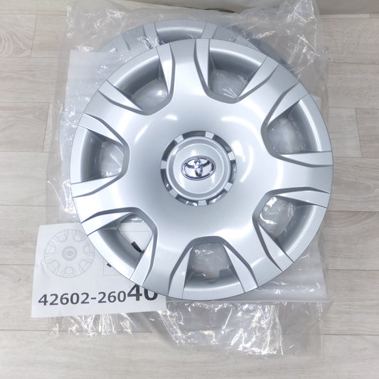 [送料無料] 未使用◆トヨタ ハイエース 200系 純正 ホイールキャップ カバー 15インチ 42602-26040 4枚セット 1台分◆