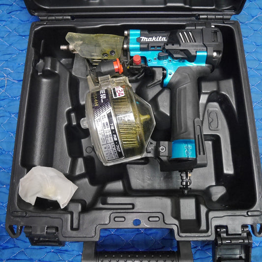 [送料無料] キレイ☆マキタ 50mm 高圧 エア 釘打機 AN514HM 青 エアー ツール 工具 釘打ち機 makita☆