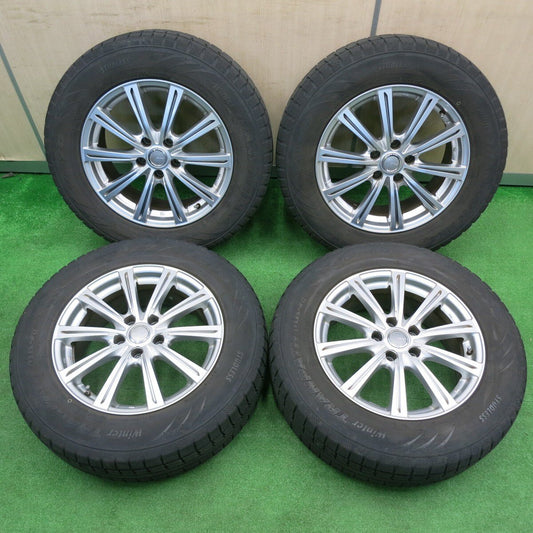 キレイ★スタッドレス 225/65R17 トーヨー ウインター トランパス MK4α MiLLOUS ミルアス 17インチ PCD114.3/5H★4101105NJス